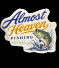 Almost Heaven Fishing Stickers